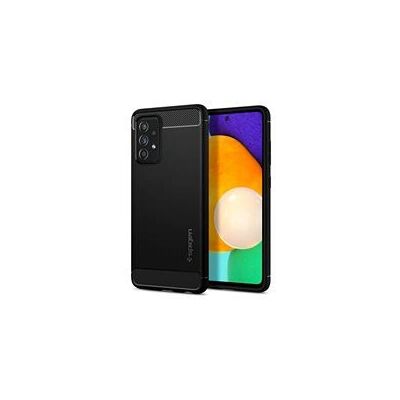 Spigen Musta Rugged Armor suojakotelo Samsung Galaxy A52 5G Spigen Musta Rugged Armor suojakotelo Samsung Galaxy A52 5G