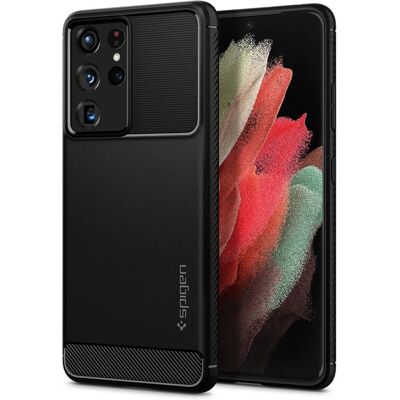 Custodia per Telefono Spigen Rugged Armor - Nero Custodia per Telefono Spigen Rugged Armor - Nero