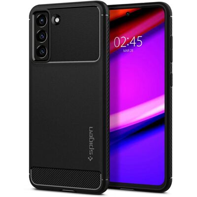 Funda Spigen Rugged Armor Negra para Galaxy S21 FE Funda Spigen Rugged Armor Negra para Galaxy S21 FE