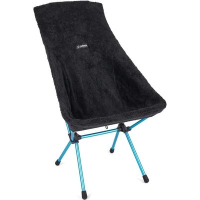 Helinox svarte fleece sittevarmer for Chair Two Helinox svarte fleece sittevarmer for Chair Two