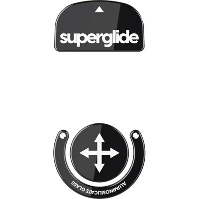Pulsar Pulsar Superglide Glass Museføtter for Logitech GPRO X SUPERLIGHT - Svart Pulsar Pulsar Superglide Glass Museføtter for Logitech GPRO X SUPERLIGHT - Svart