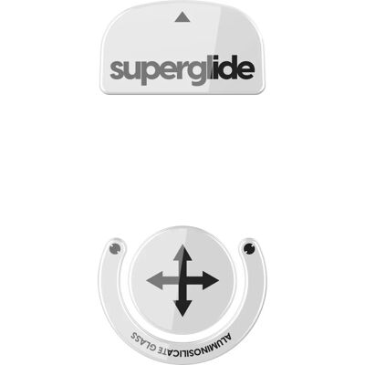 Superglide glass museføtter - Hvit - Museføtter Superglide glass museføtter - Hvit - Museføtter