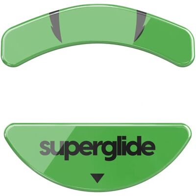 Pulsar Superglide Glass Skates for Razer Viper Mini - Grønn Pulsar Superglide Glass Skates for Razer Viper Mini - Grønn