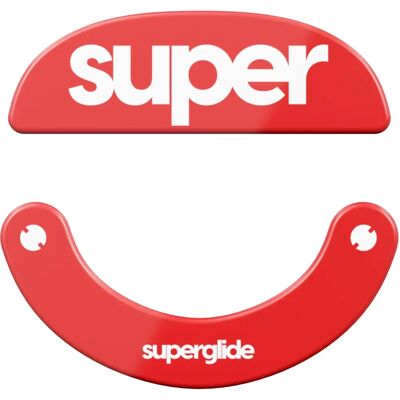 Superglide X2 Patins en Verre - Rouge - Publicité Superglide X2 Patins en Verre - Rouge - Publicité