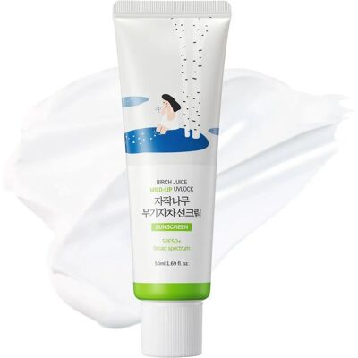 ROUND LAB Birkenwasser Mild-Up Sonnenschutz SPF 50+ PA++++ ROUND LAB Birkenwasser Mild-Up Sonnenschutz SPF 50+ PA++++