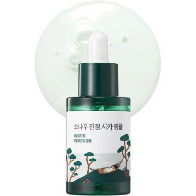 Round Lab Pine Calming CICA Ampoule - Acne Spot Reduction Facial Ampoule Round Lab Pine Calming CICA Ampoule - Acne Spot Reduction Facial Ampoule