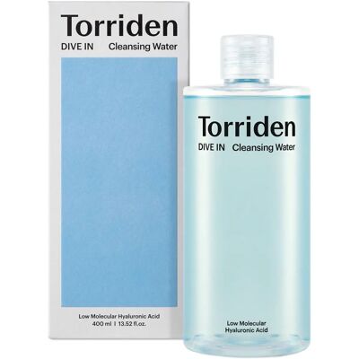 Torriden Dive-in Niedermolekularer Hyaluronsäure Reinigungswasser 400 ml - Reinigungsfluid mit niedermolekularer Hyaluronsäure Torriden Dive-in Niedermolekularer Hyaluronsäure Reinigungswasser 400 ml - Reinigungsfluid mit niedermolekularer Hyaluronsäure