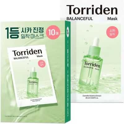 Torriden Balanceful Cica Maske 10 stk - Ansiktsmaske Torriden Balanceful Cica Maske 10 stk - Ansiktsmaske