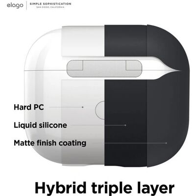 Elago AirPod 3 Liquid Hybrid Hülle - kabellose Ohrhörerhülle Elago AirPod 3 Liquid Hybrid Hülle - kabellose Ohrhörerhülle