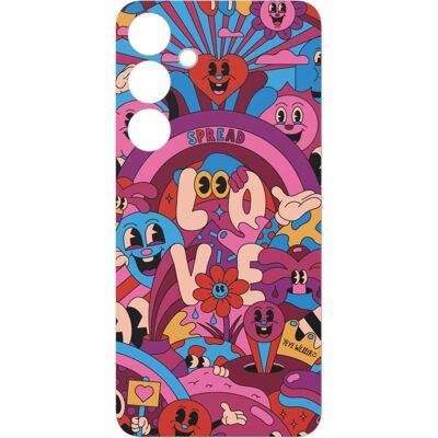 Samsung Galaxy S24+ Keltainen Artist Yeye Weller Flip Case Samsung Galaxy S24+ Keltainen Artist Yeye Weller Flip Case