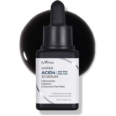Isntree Hyper Acid4 30 Serum - Exfoliërend, Verhelderend, Gevoelig Isntree Hyper Acid4 30 Serum - Exfoliërend, Verhelderend, Gevoelig