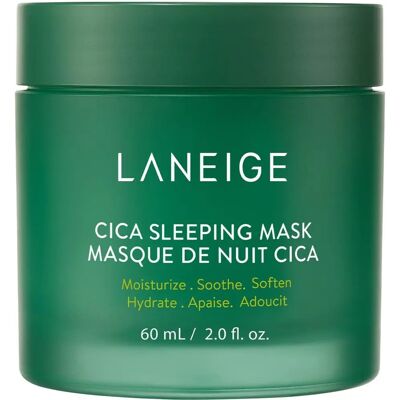 Laneige Cica Masque de Nuit - Hydratant et Apaisant - Publicité Laneige Cica Masque de Nuit - Hydratant et Apaisant - Publicité