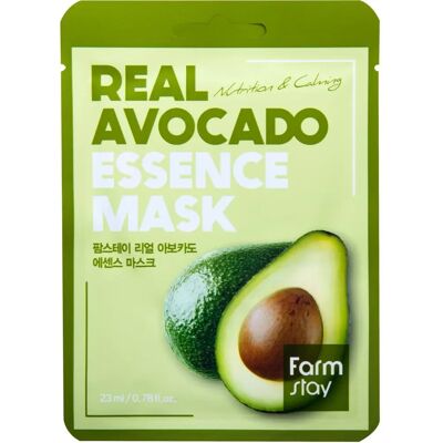 FARM STAY Avocado-uutteemaski - Kasvonaamio kuivalle iholle FARM STAY Avocado-uutteemaski - Kasvonaamio kuivalle iholle