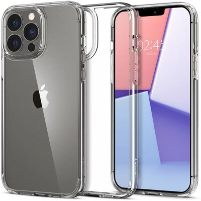 Spigen Ultra Hybrid läpinäkyvä puhelimen suojus iPhone 13 Pro - Iskunkestävä, ohut Spigen Ultra Hybrid läpinäkyvä puhelimen suojus iPhone 13 Pro - Iskunkestävä, ohut
