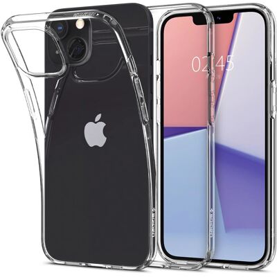 Spigen iPhone 13 Hülle - Transparent - Stoßfest & Schlank Spigen iPhone 13 Hülle - Transparent - Stoßfest & Schlank