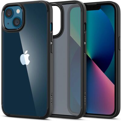 Capa à prova de choque Spigen para iPhone 13 - Preto Capa à prova de choque Spigen para iPhone 13 - Preto