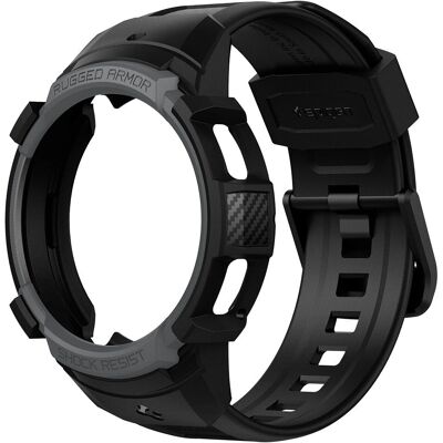 Spigen Samsung Galaxy Watch 4 Classic 46mm Rugged Armor Pro - Capa e Pulseira Spigen Samsung Galaxy Watch 4 Classic 46mm Rugged Armor Pro - Capa e Pulseira