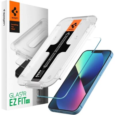 Protection d'écran Spigen pour iPhone 13/14 - Facile à Installer, 9H Protection d'écran Spigen pour iPhone 13/14 - Facile à Installer, 9H