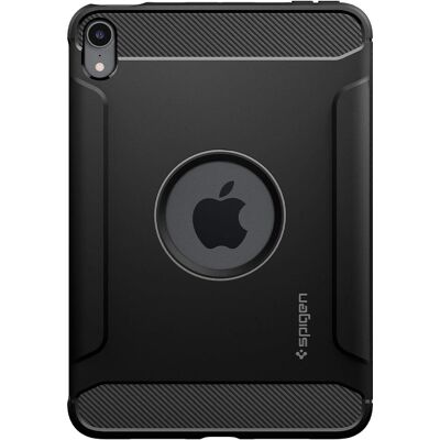 Spigen Rugged Armor Schwarz für iPad Mini 6 - Tablet Hülle Spigen Rugged Armor Schwarz für iPad Mini 6 - Tablet Hülle