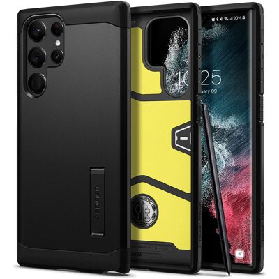 Spigen Tough Armor Zwart - Telefoonhoesje Spigen Tough Armor Zwart - Telefoonhoesje