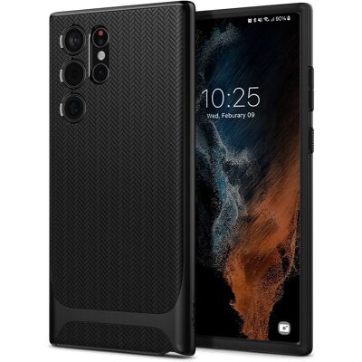 Spigen Galaxy S22 Ultra Neo Hybrid Hülle - Schwarz Spigen Galaxy S22 Ultra Neo Hybrid Hülle - Schwarz