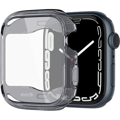 Spigen Ultra Hybrid Hülle Grau - Apple Watch Series 8 / 7 (45mm) Smartwatch Cover Spigen Ultra Hybrid Hülle Grau - Apple Watch Series 8 / 7 (45mm) Smartwatch Cover
