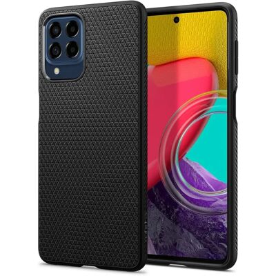 Spigen Galaxy M53 5G Schwarze Flexible Hülle - Handyhülle Spigen Galaxy M53 5G Schwarze Flexible Hülle - Handyhülle