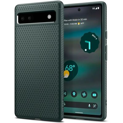 Capa de Telefone Spigen Liquid Air Verde Escuro - Capinha de Telefone Capa de Telefone Spigen Liquid Air Verde Escuro - Capinha de Telefone