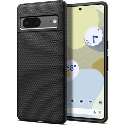 Capa Spigen Google Pixel 7 Liquid Air - Preto fosco Capa Spigen Google Pixel 7 Liquid Air - Preto fosco