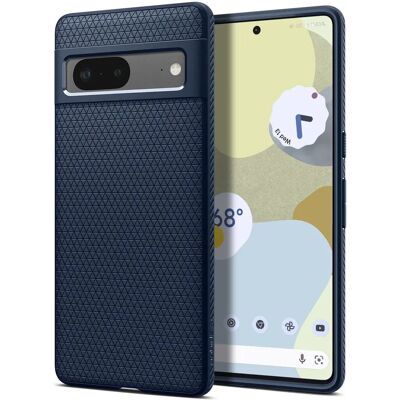 Spigen Pixel 7 Blå Mobilskal - Tunn, Stötdämpning Spigen Pixel 7 Blå Mobilskal - Tunn, Stötdämpning