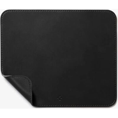 Mouse Pad em couro vegano Spigen - 25x21cm - Preto - Acessórios de escritório Mouse Pad em couro vegano Spigen - 25x21cm - Preto - Acessórios de escritório