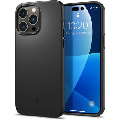 Spigen iPhone 14 Pro Max Thin Fit - Schwarze Handyhülle Spigen iPhone 14 Pro Max Thin Fit - Schwarze Handyhülle