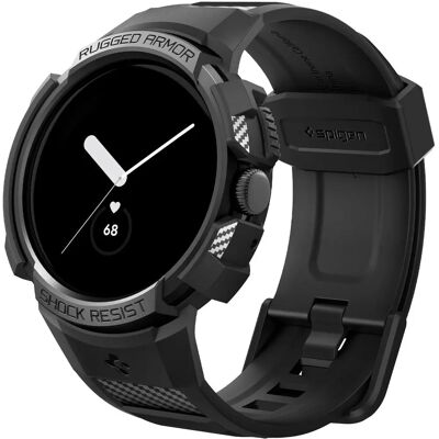 Spigen ACS04800 - Étui pour Google Pixel Watch - Noir Spigen ACS04800 - Étui pour Google Pixel Watch - Noir