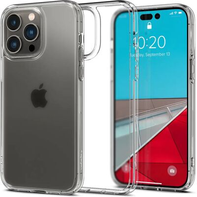 Spigen Ultra Hybrid Matte - Coque pour iPhone 14 Pro Max - Transparent Mat Spigen Ultra Hybrid Matte - Coque pour iPhone 14 Pro Max - Transparent Mat
