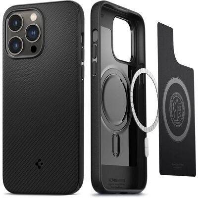 Spigen Schwarze iPhone 14 Pro Max MagSafe Hülle Spigen Schwarze iPhone 14 Pro Max MagSafe Hülle