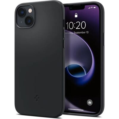 Coque antichoc Spigen iPhone 14 Plus / 15 Plus - Noir - Publicité Coque antichoc Spigen iPhone 14 Plus / 15 Plus - Noir - Publicité