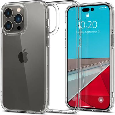 Spigen doorzichtige hoes voor iPhone 14 Pro - Schokbestendig & Licht Spigen doorzichtige hoes voor iPhone 14 Pro - Schokbestendig & Licht
