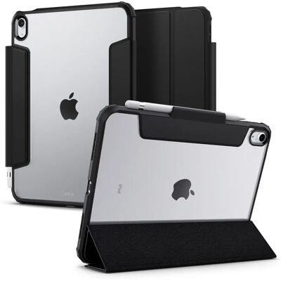 Coque Spigen Ultra Hybrid Pro pour iPad - Noir, Transparent, 10.9" - Publicité Coque Spigen Ultra Hybrid Pro pour iPad - Noir, Transparent, 10.9" - Publicité
