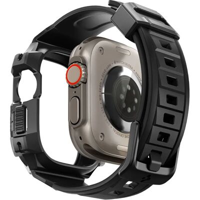Capa Rugged Armor Pro Spigen - Apple Watch Ultra 49mm - Preto Capa Rugged Armor Pro Spigen - Apple Watch Ultra 49mm - Preto