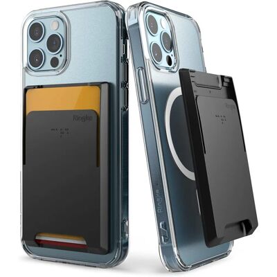 Capa Ringke com porta-cartões magnético para iPhone 12, 13 Capa Ringke com porta-cartões magnético para iPhone 12, 13
