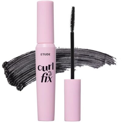 ETUDE Schwarze Curl Fix Wasserfeste Wimperntusche - Volumen & Locken ETUDE Schwarze Curl Fix Wasserfeste Wimperntusche - Volumen & Locken