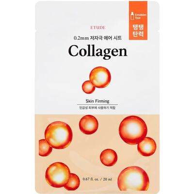 ETUDE 0.2 Therapy Air Mask Collagen - Hydrating and Firming Sheet Mask ETUDE 0.2 Therapy Air Mask Collagen - Hydrating and Firming Sheet Mask