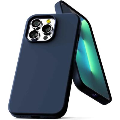 Coque en silicone Mercury Navy pour iPhone 13 Pro 6.1 Coque en silicone Mercury Navy pour iPhone 13 Pro 6.1