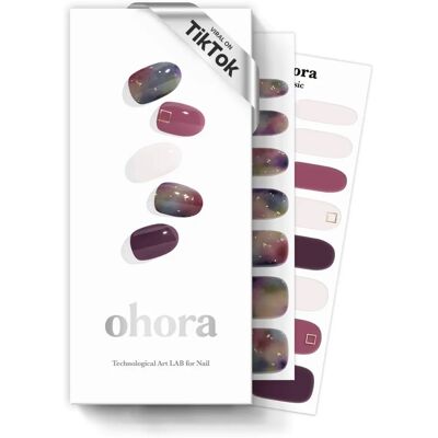 Ohora Gel Nail Strips Tie-Dye - Nail Strips Ohora Gel Nail Strips Tie-Dye - Nail Strips
