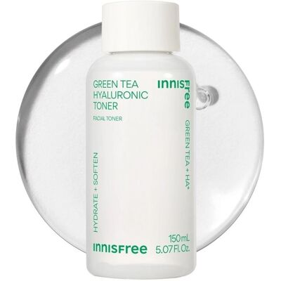 Innisfree Green Tea Hyaluronic Toner - Hydrating Toner - 150ml - For Women Innisfree Green Tea Hyaluronic Toner - Hydrating Toner - 150ml - For Women