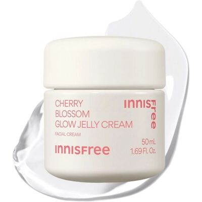 Innisfree Cherry Blossom Glow Jelly Cream - Strălucire și Luminozitate - 50ml Innisfree Cherry Blossom Glow Jelly Cream - Strălucire și Luminozitate - 50ml
