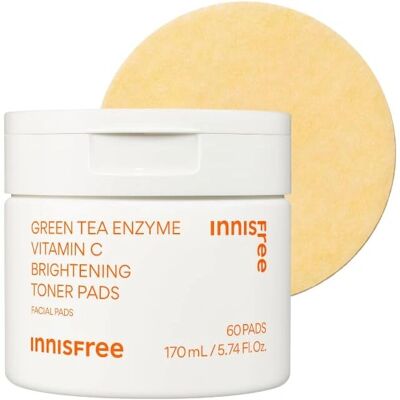 Innisfree Discuri Iluminatori cu Enzim de Ceai Verde și Vitamina C Innisfree Discuri Iluminatori cu Enzim de Ceai Verde și Vitamina C