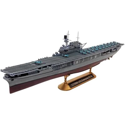 Academy USS Enterprise CV-6 Schlachtschiff Midway WW2 US Navy Modellbausatz Academy USS Enterprise CV-6 Schlachtschiff Midway WW2 US Navy Modellbausatz