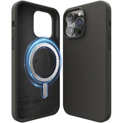 elago Capa de Silicone Liquid MagSafe para iPhone 14 Pro Max - Preto elago Capa de Silicone Liquid MagSafe para iPhone 14 Pro Max - Preto