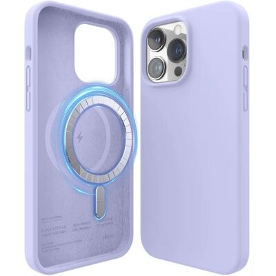 Funda de silicone Elago para iPhone 14 Pro Max - Roxo - Proteção completa Funda de silicone Elago para iPhone 14 Pro Max - Roxo - Proteção completa